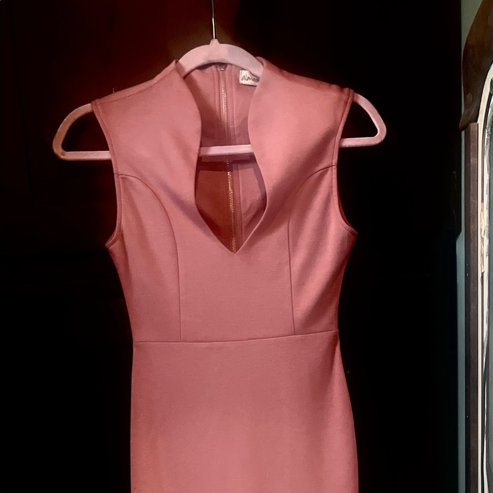 Form fitting professional Almost Famous business dress